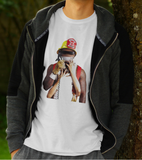 Call Da Fireman 23 DaBaby Firefighter Concept T-Shirt