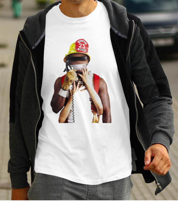 Call Da Fireman 23 DaBaby Firefighter Concept T-Shirt