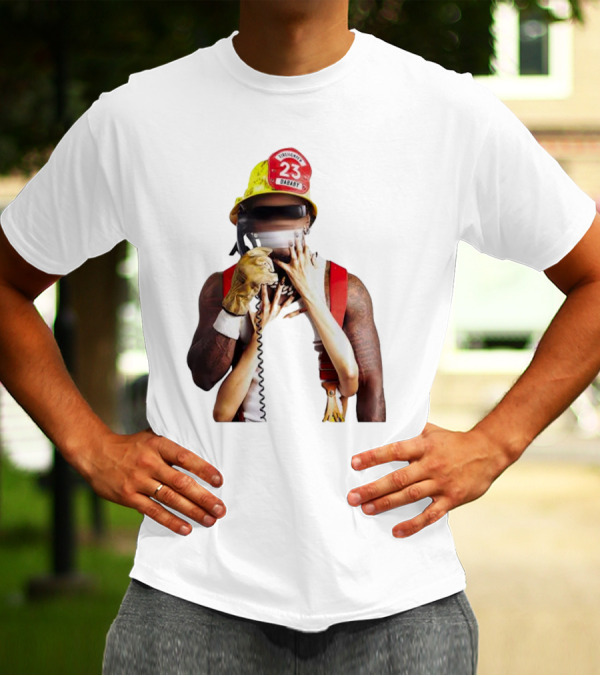 Call Da Fireman 23 DaBaby Firefighter Concept T-Shirt