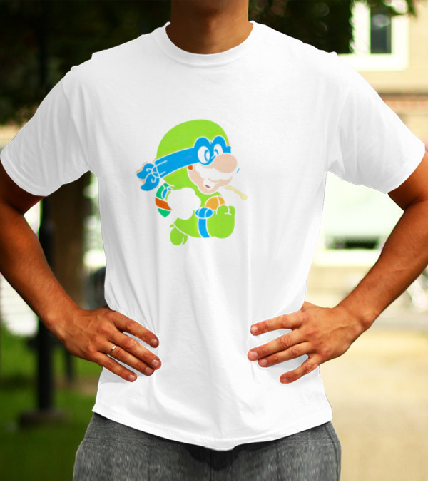 Super Mario Leo Bro Ninja Character T-Shirt