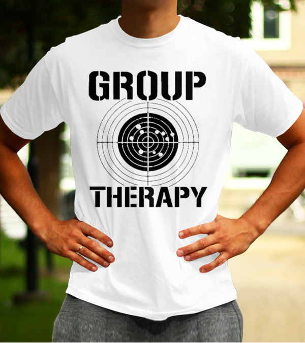 Group Therapy Bullseye Target Concentric Rings T-Shirt
