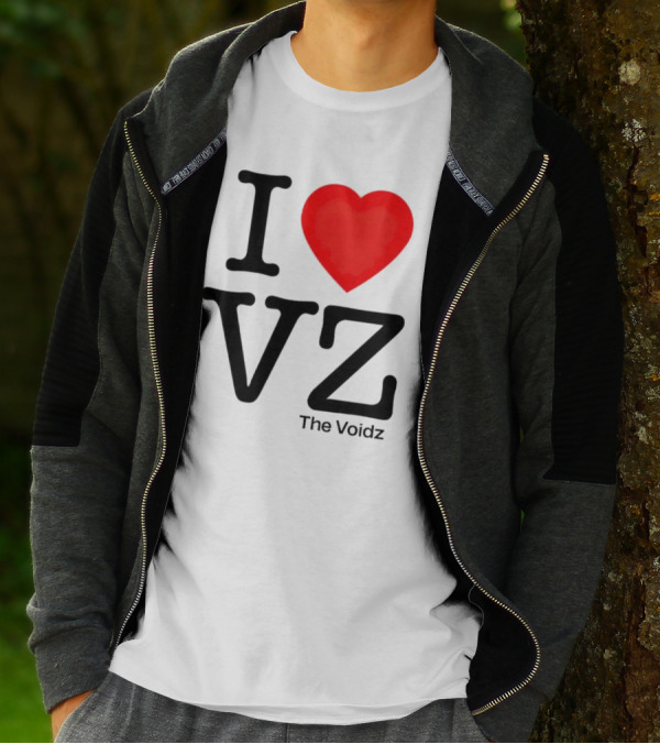 I Heart VZ The Voidz Band Merchandise T-Shirt
