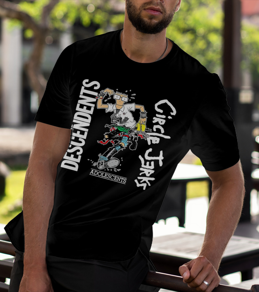 Descendents Circle Jerks Adolescents Tour T-Shirt