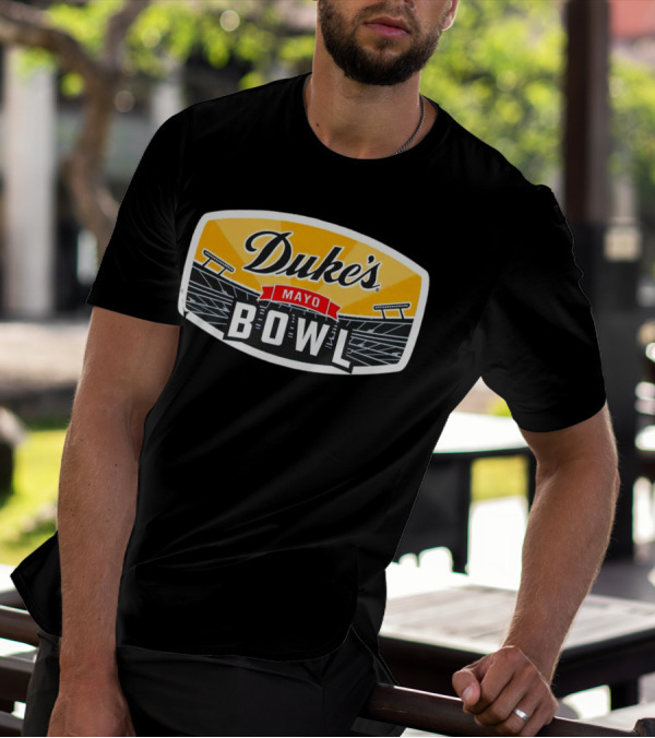 Duke’s Mayo Bowl Stadium Branding Football Event Merchandise T-Shirt