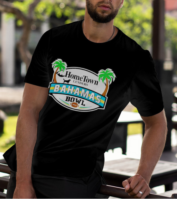 HomeTown Lenders Bahamas Bowl Palms Football T-Shirt