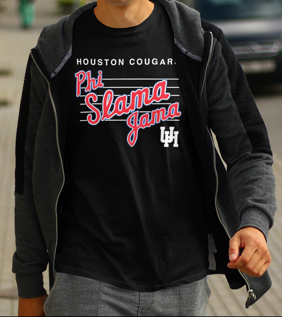 Houston Cougars Phi Slama Jama UH T-Shirt