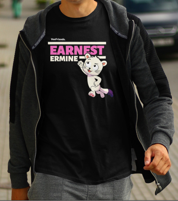 VeeFriends Earnest Ermine Character T-Shirt