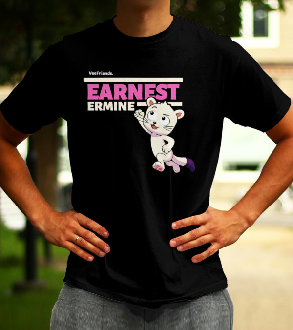 VeeFriends Earnest Ermine Character T-Shirt