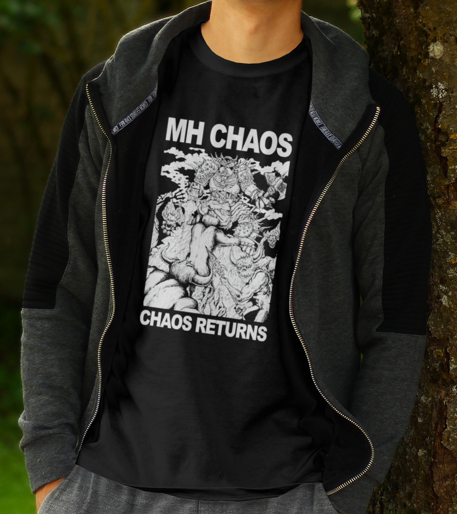 MH Chaos Chaos Returns Fantasy Illustrated Adventure T-Shirt