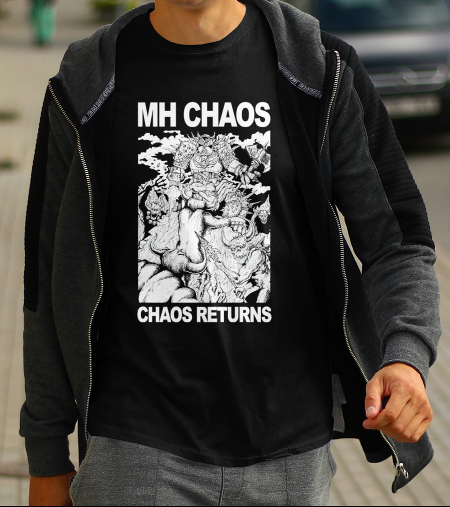 MH Chaos Chaos Returns Fantasy Illustrated Adventure T-Shirt
