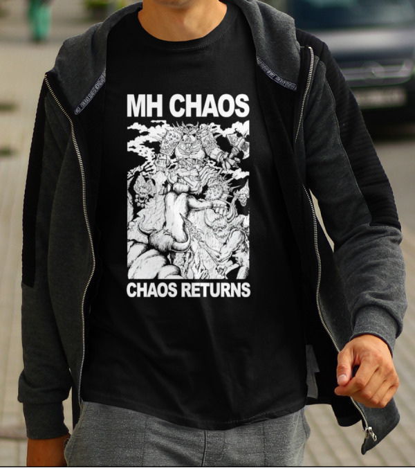 MH Chaos Chaos Returns Fantasy Illustrated Adventure T-Shirt