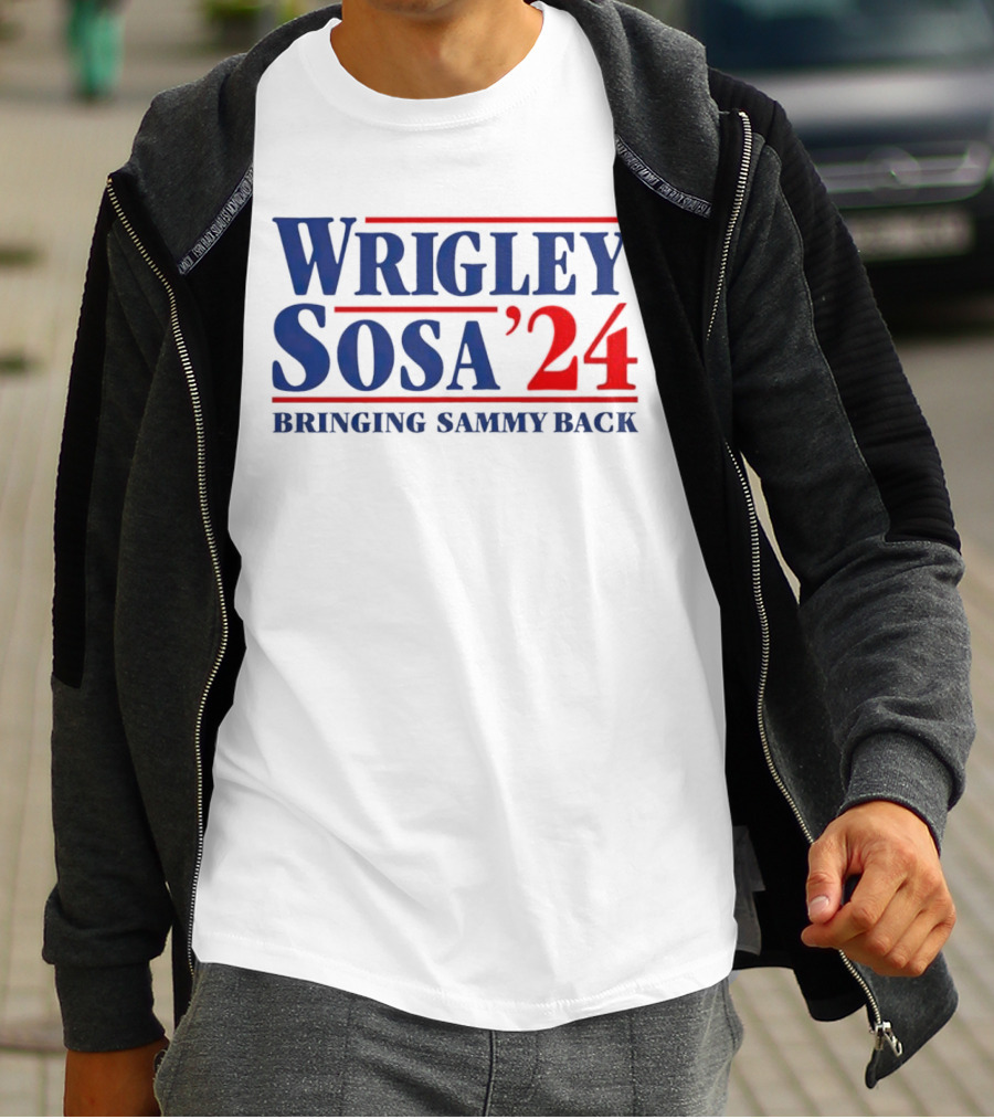 Wrigley Sosa 24 Bringing Sammy Back T-Shirt