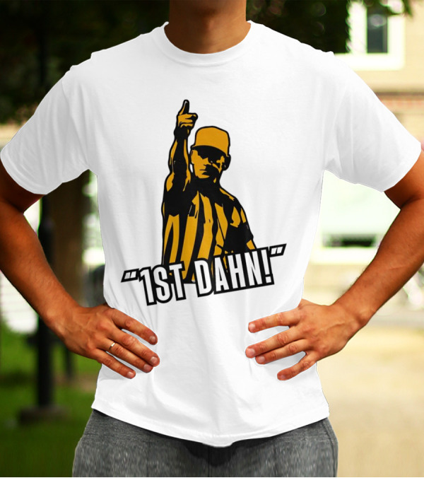 Pittsburgh Steelers 1st Dahn Referee Gesture Steelers Colors T-Shirt