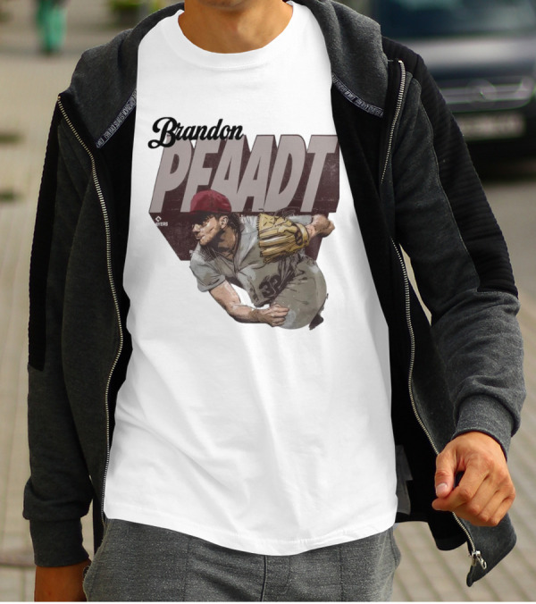 Brandon Pfaadt Arizona Diamondbacks Player Action Pitching T-Shirt