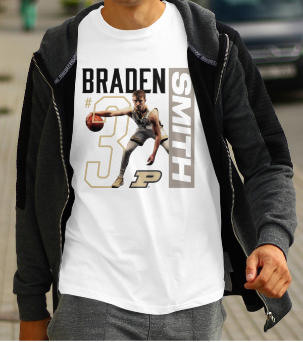 Braden Smith #3 Purdue Basketball P T-Shirt