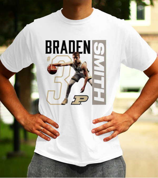 Braden Smith #3 Purdue Basketball P T-Shirt
