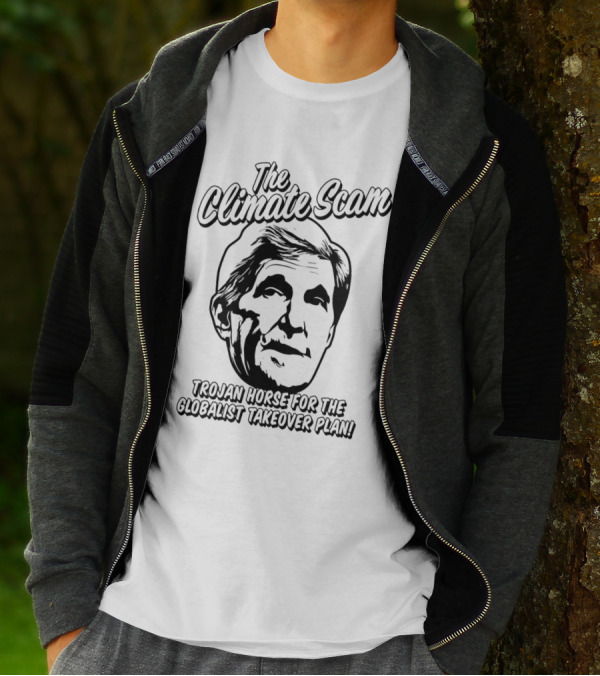 The Climate Scam Trojan Horse For The Globalist Takeover Plan T-Shirt