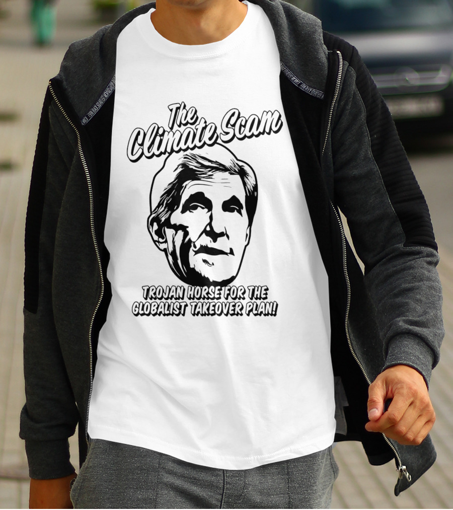 The Climate Scam Trojan Horse For The Globalist Takeover Plan T-Shirt