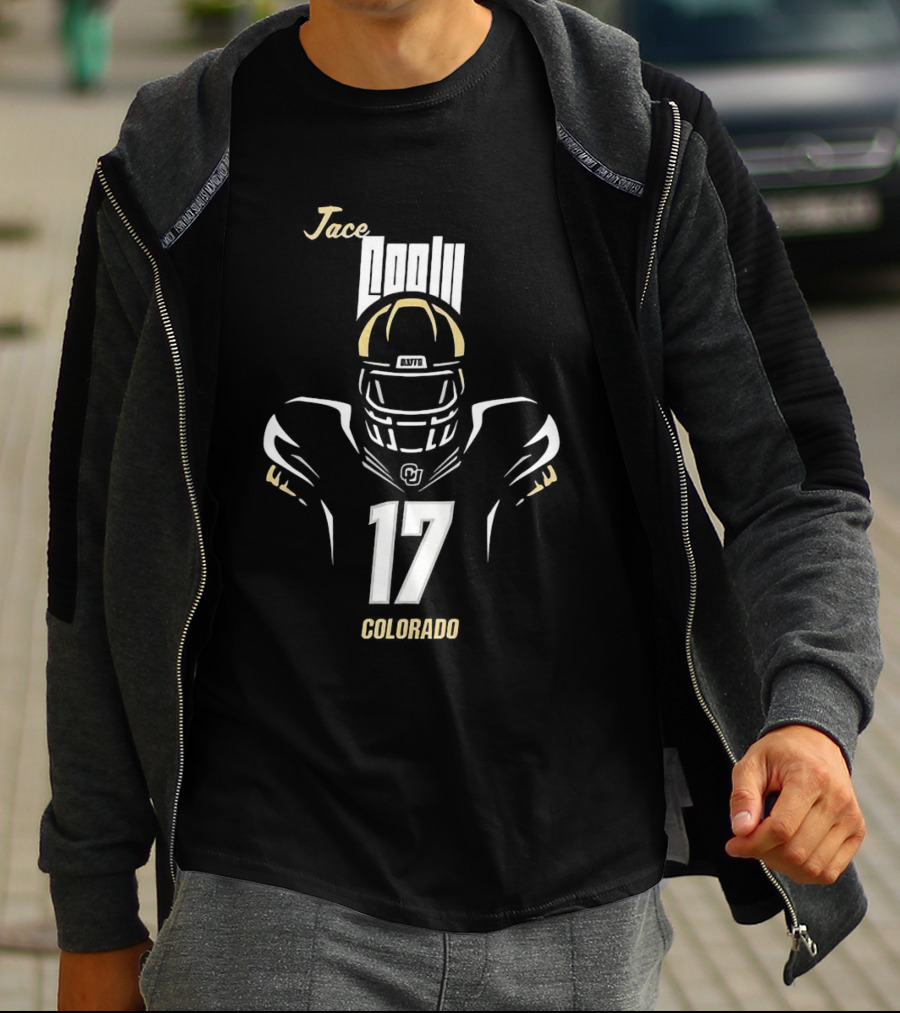 Jace Feely Colorado Football 17 Player T-Shirt