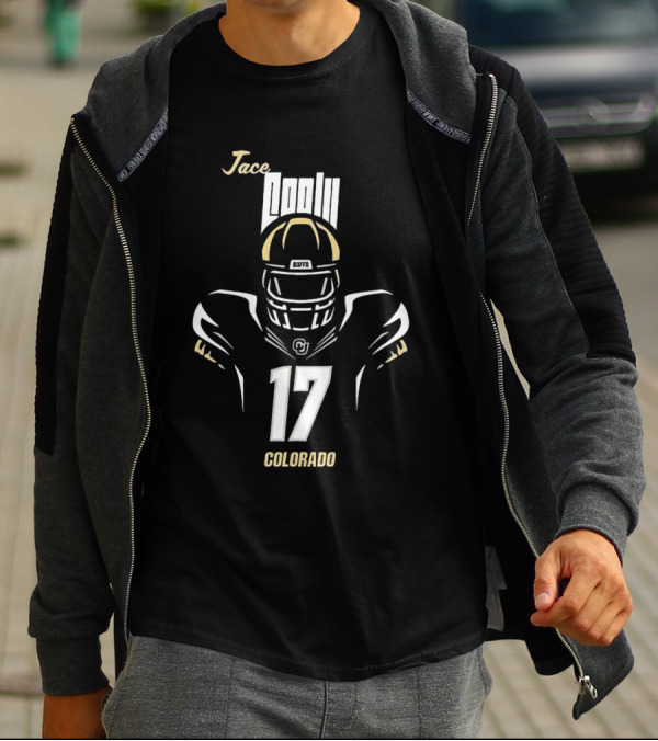 Jace Feely Colorado Football 17 Player T-Shirt