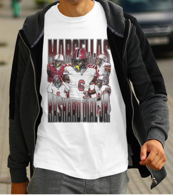 Marcellas Rashard Dial Jr South Carolina Football Gamecocks Vintage T-Shirt