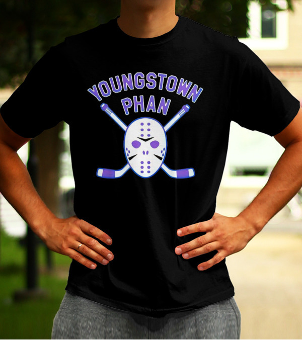 Youngstown Phan Jason Voorhees Mask Hockey Sticks T-Shirt