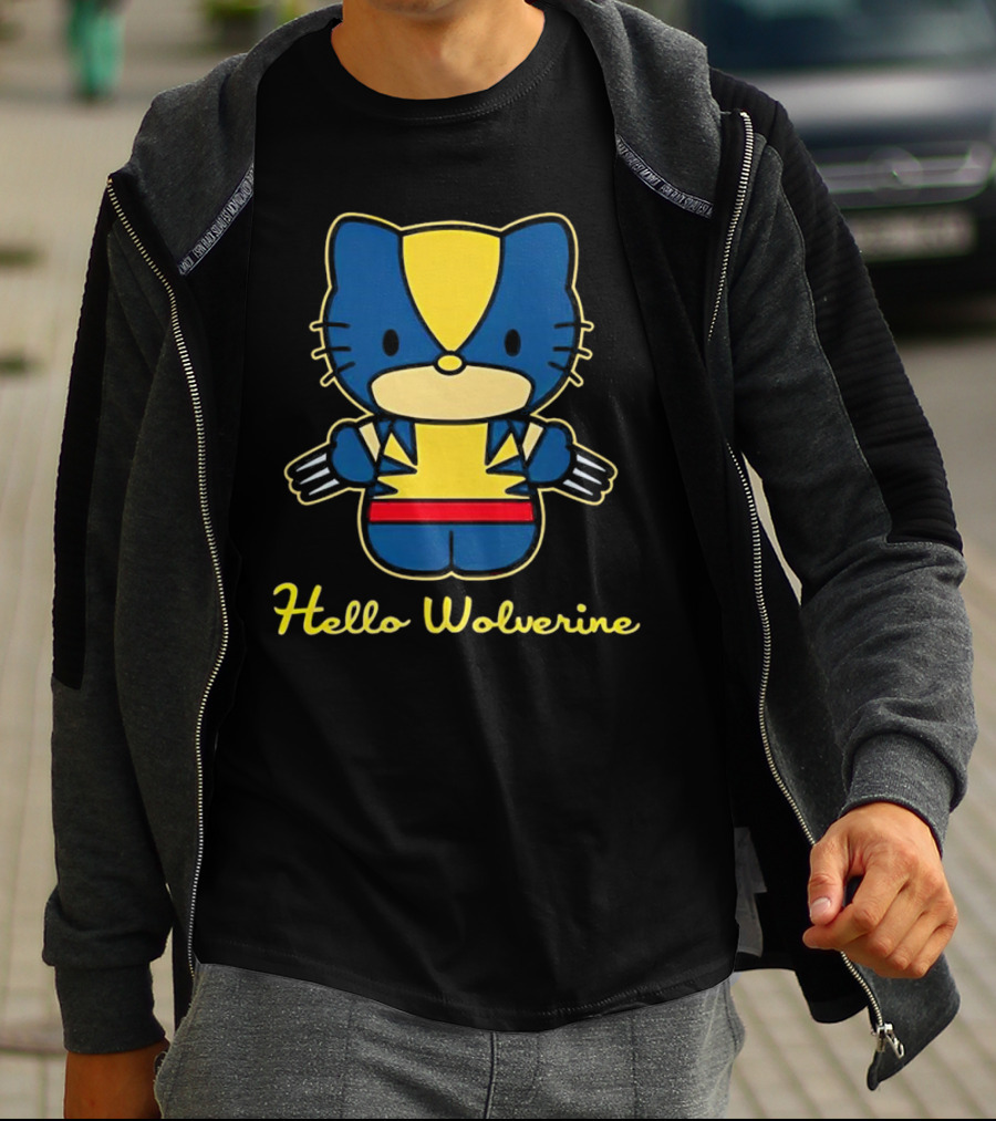 Hello Kitty Wolverine Hello Wolverine T-Shirt