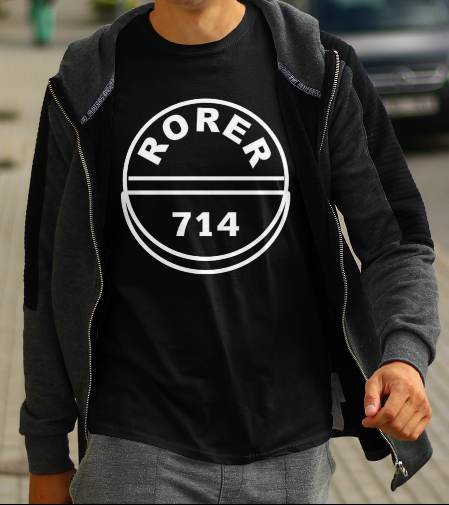 Rorer 714 Logo Circle T-Shirt