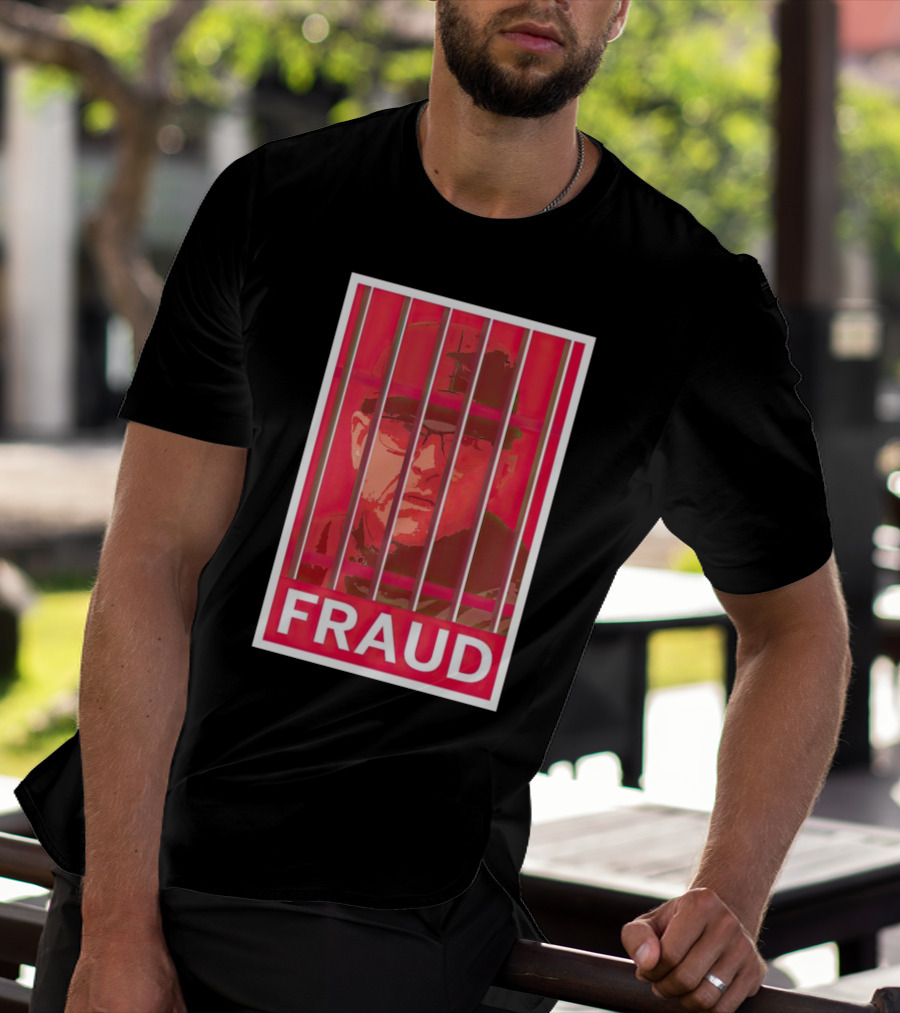 Jim Harbaugh Behind Bars Fraud T-Shirt