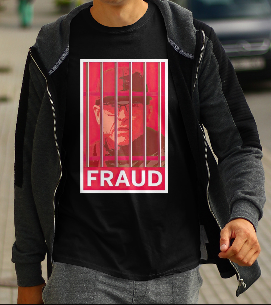 Jim Harbaugh Behind Bars Fraud T-Shirt