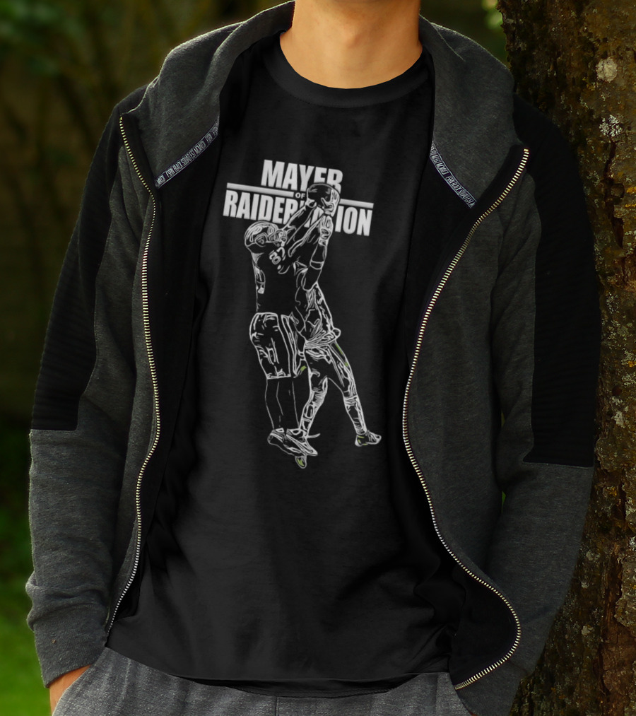 Mayer Of Raidernation Football Action T-Shirt