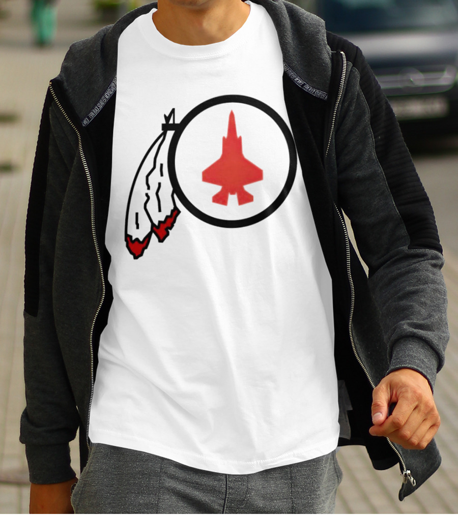 Ultah Native Rocket Red Jet Feathers T-Shirt