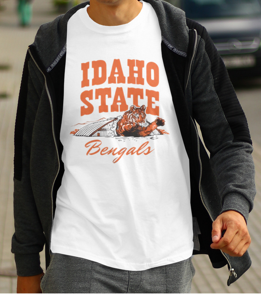 Idaho State Bengals Tiger T-Shirt