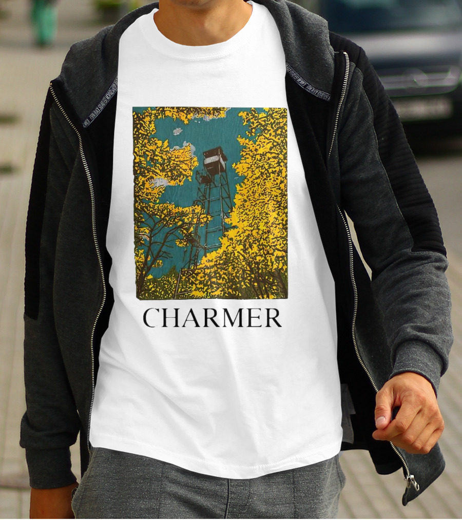 Charmer Fire Watch Tower Golden Foliage T-Shirt