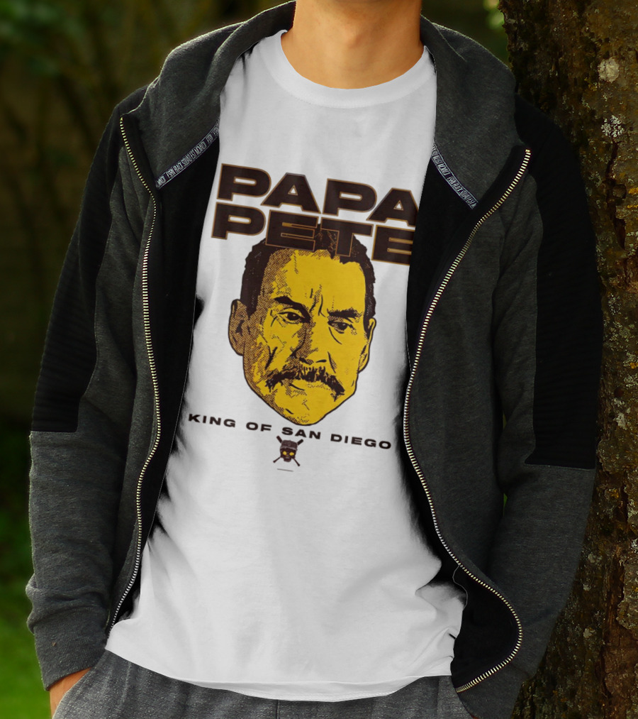 Papa Pete King Of San Diego Iconic Yellow T-Shirt