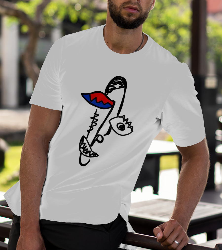 Beyond Graf’s Latest Abstract Picasso Face Disconnected Lines And Shapes T-Shirt