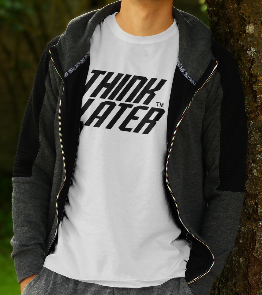 Tate McRae Think Later Collection Bold Empowerment T-Shirt