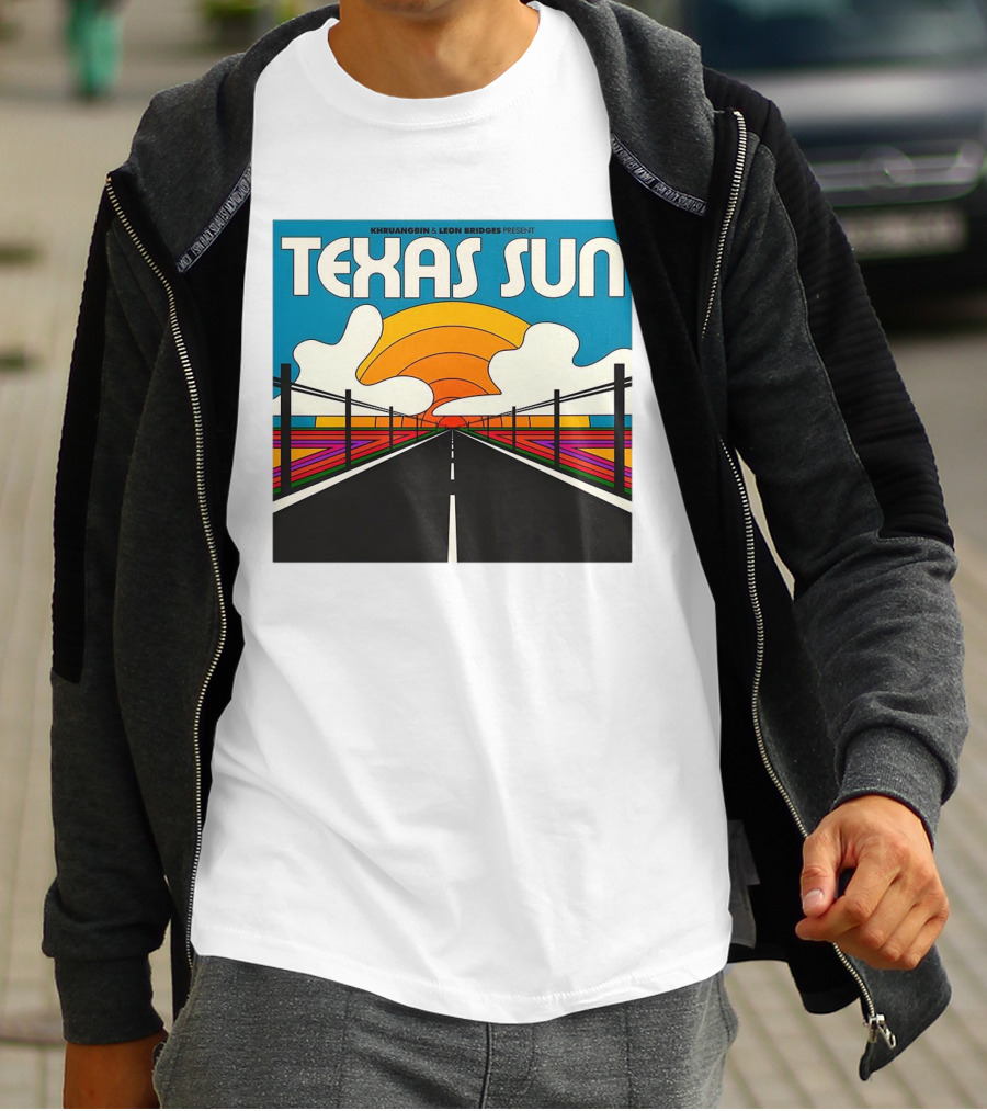 Khruangbin And Leon Bridges Present Texas Sun United State T-Shirt