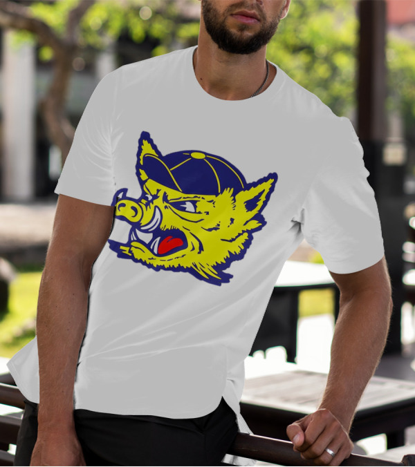 Vamos Javelinas Texas Football Fierce Yellow Mascot T-Shirt