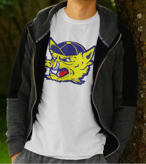 Vamos Javelinas Texas Football Fierce Yellow Mascot T-Shirt