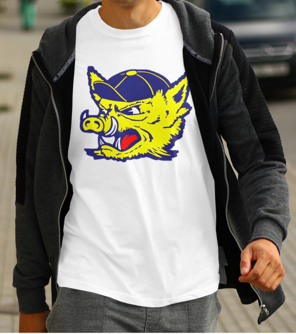 Vamos Javelinas Texas Football Fierce Yellow Mascot T-Shirt