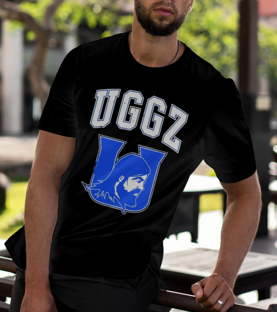 UGGZ U Uglee Edric Everhart Collegiate Blue Varsity T-Shirt
