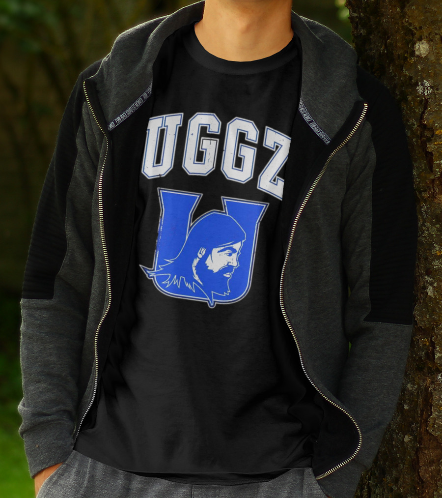 UGGZ U Uglee Edric Everhart Collegiate Blue Varsity T-Shirt