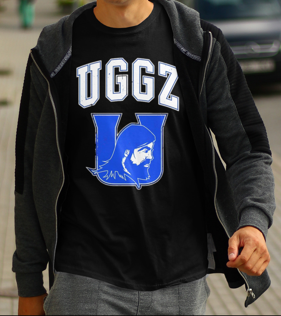 UGGZ U Uglee Edric Everhart Collegiate Blue Varsity T-Shirt