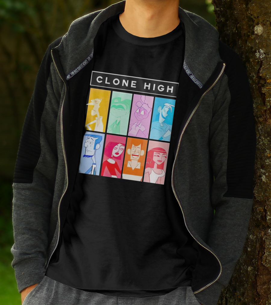 Clone High Characters Color Block Tara Billinger T-Shirt