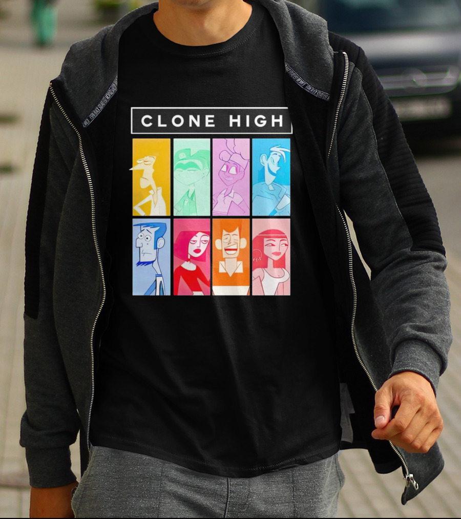 Clone High Characters Color Block Tara Billinger T-Shirt