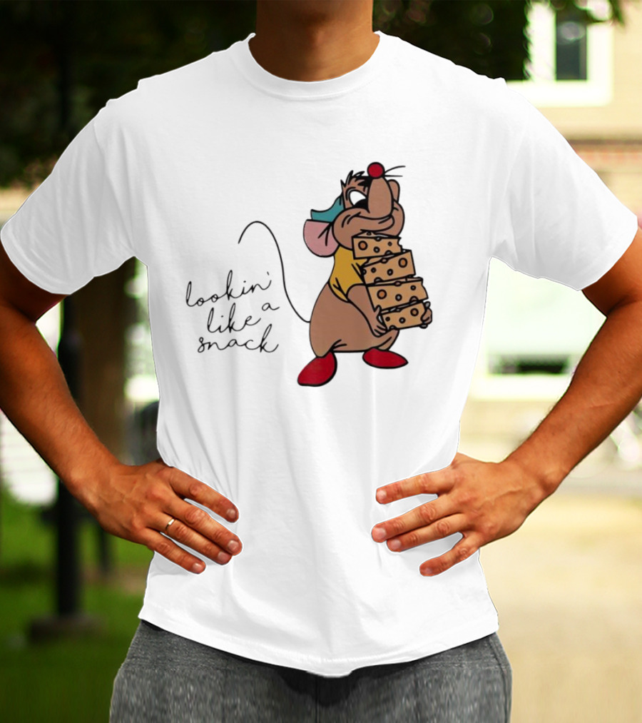 Lookin Like A Snack Jaq And Gus With Cheesy Delight T-Shirt