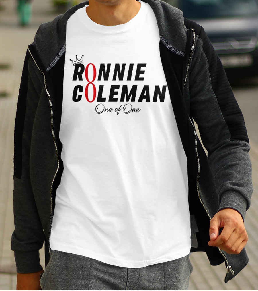 Ronnie Coleman One Of One Crown Icon 8 T-Shirt