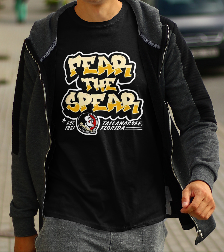 Fear The Spear Tallahassee Florida Est. 1851 T-Shirt