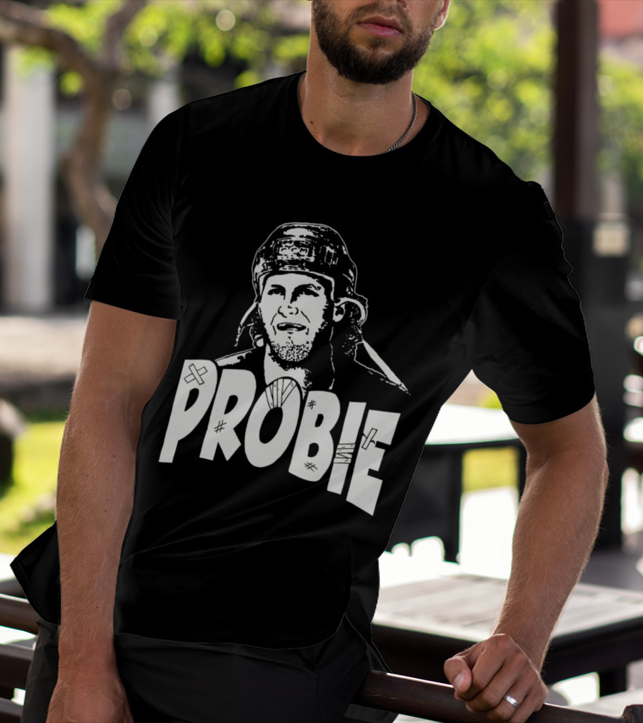 Bob Probert Probie Hockey T-Shirt